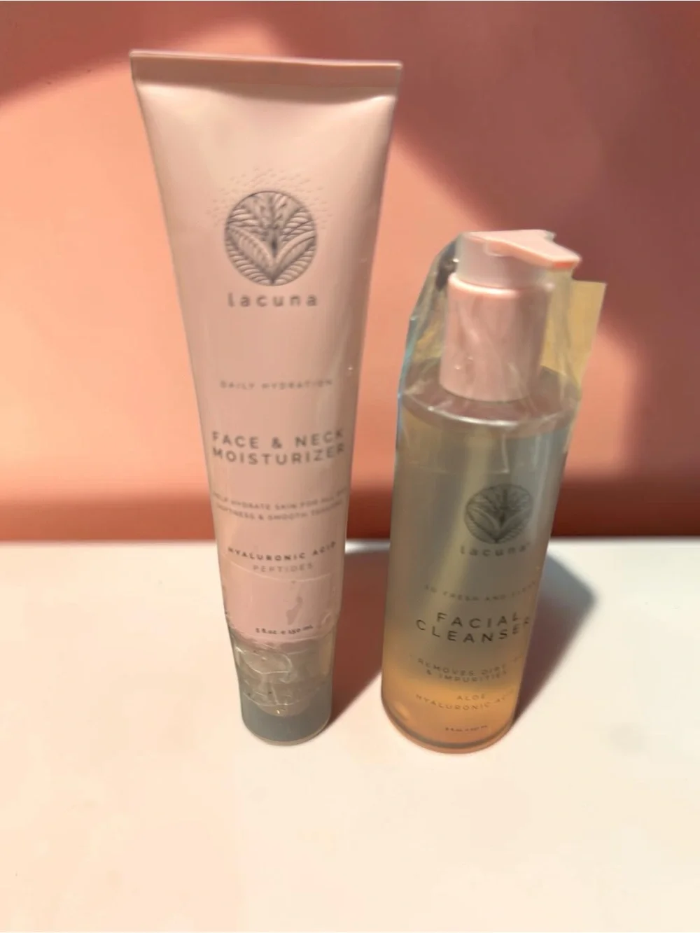Lacura Daily Essentials Facial Cleanser & Face + Neck Moisturizer 2-Piece Set